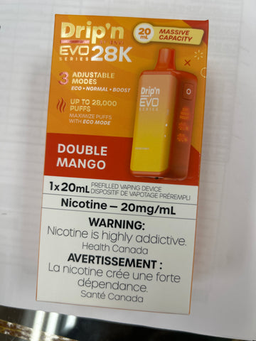 [O] Double Mango Drip'nEvo 28KO 20mg/ml 20ml sale 6