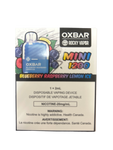 [O] Blueberry Raspberry lemon ice OXBAR Mini 1.2kO 20mg 2ml