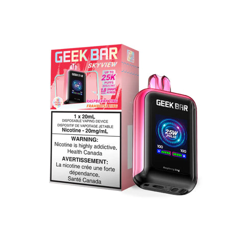 [S] Raspberry Zing GeekBar skyview 25k 20mg 20mI