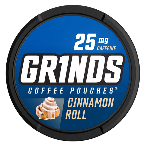 Cinnamon Roll Coffee pouches 25mg GRINDS