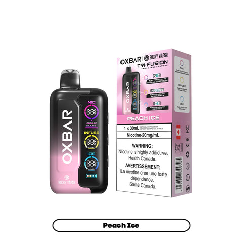 [O] Peach Ice Oxbar Tri Fusion 45KO 20mg 30mI sale 8