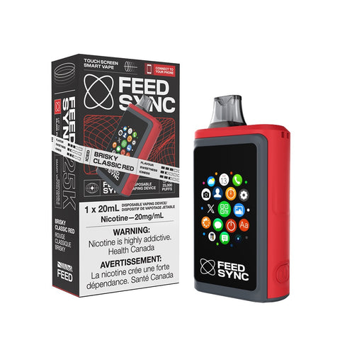 [O]Brisky Classic Red Feed Sync25KO 20mg 1*20ml