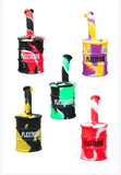 49 WP-4 9 i nch FLEXTRONG Silicone Barrel Bubbler