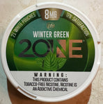 Wintergreen 2One 8MG Nic Pouch