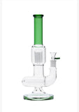 577H XY577 14inch NO LOGO Inline to Tree Perc Bong