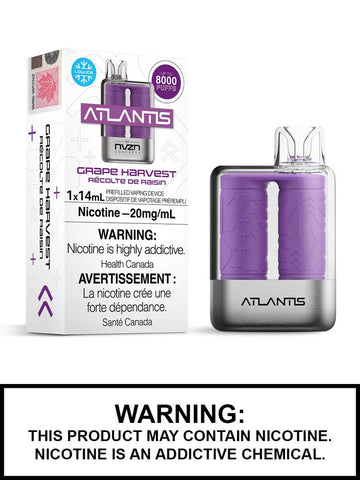 [s] Grape Harvest 1x14ml 8000 Atlantis 20mg/mL Sale6 Sale7