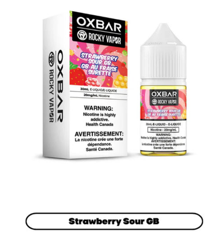 [O] Strawberry Sour GB Oxbar E-liquid 20mg/30ml