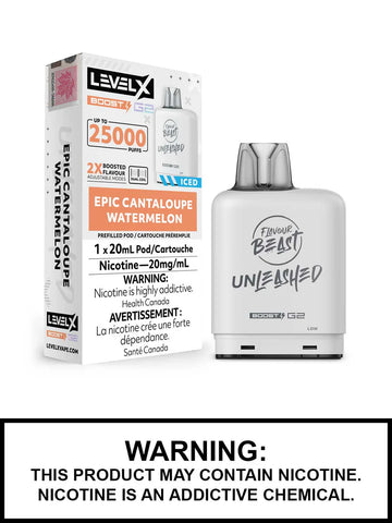[S] Epic cantaloupe watermelon Iced LevelX Boost G2 25K (Without Battery)