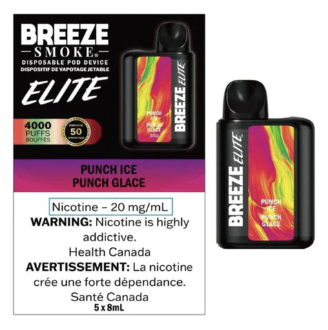 [s] Punch Ice Breeze Prime Synthetic 50 4000 puffs 20mg 8ml