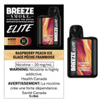[s] Raspberry Peach Ice Breeze Prime Synthetic 50 4000 puffs 20mg 8ml
