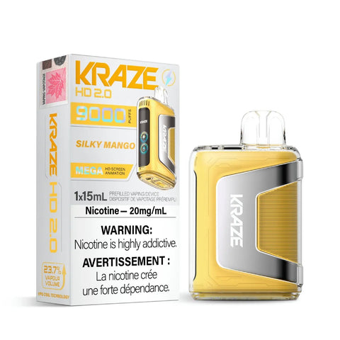 [S] Silky Mango Kraze HD2.0 9K 20mg 1*15ml