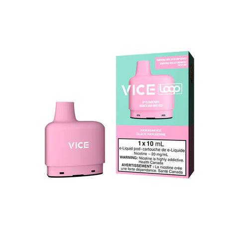 [s] Hawaiian ice  (include battery) Vice Loop 5000 20mg 10ml