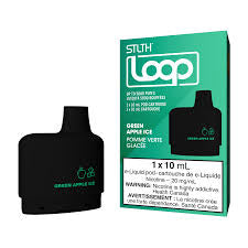 [s] Green Apple ice  (include battery) STLTHLoop5000 20mg 10ml