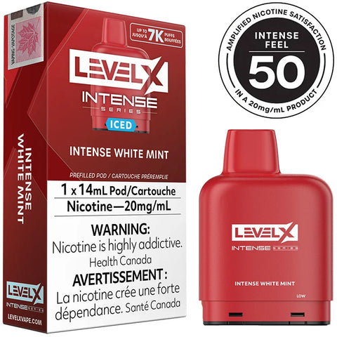 Intense White Mint Intense feel 50 LevelX 7K Intense Series Iced(Without Battery)