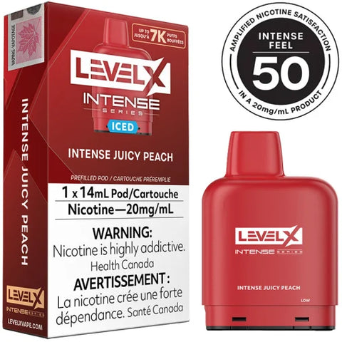 Juicy Peach Intense feel 50 LevelX 7K Intense Series Iced(Without Battery)