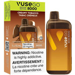 [s] Creamy Tobacco VuseGO 8000 puff 20mg/ml