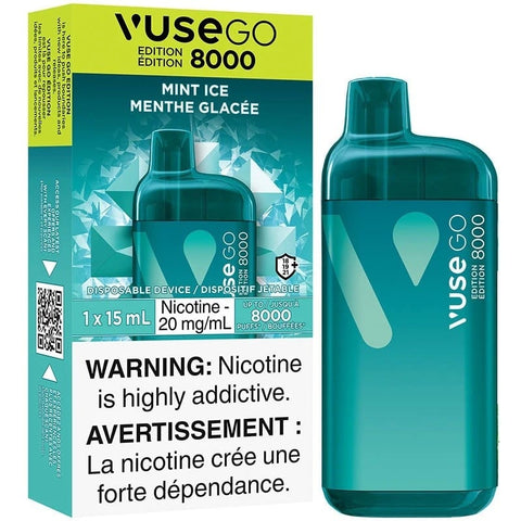 [s] Mint Ice VuseGO 8000 puff 20mg/ml