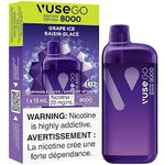 [s] Grape Ice VuseGO 8000 puff 20mg/ml