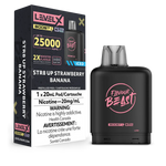 STR8 Up Strawberry Banana LevelX Boost G2 25K (Without Battery)
