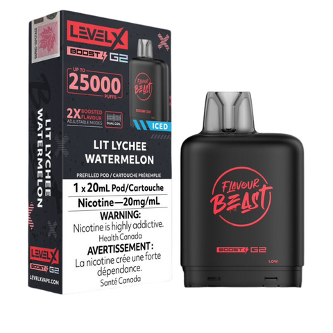 Lit Lychee Watermelon LevelX Boost G2 25K (Without Battery)