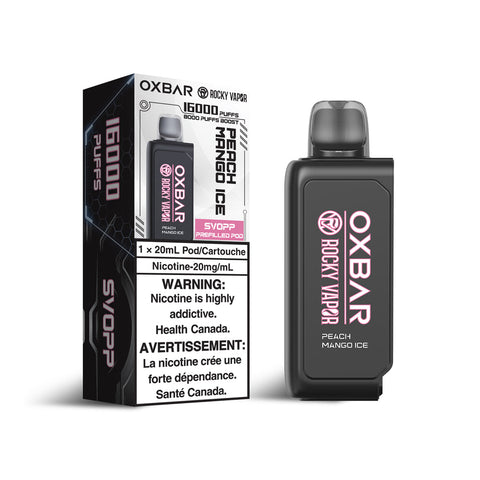 Peach Mango Ice OXBAR 16K [Prefilled Pods](without battery)