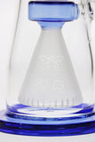 385 | S385 12-inch NICE GLASS Frosted Cone Perc Straight