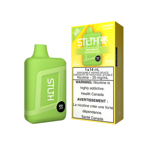 White Grape ice STLTH 8K Pro 20mg14ml
