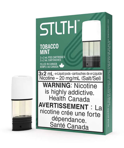 Tobacco Mint Sale Stlth  Pods 3/pk 20mg