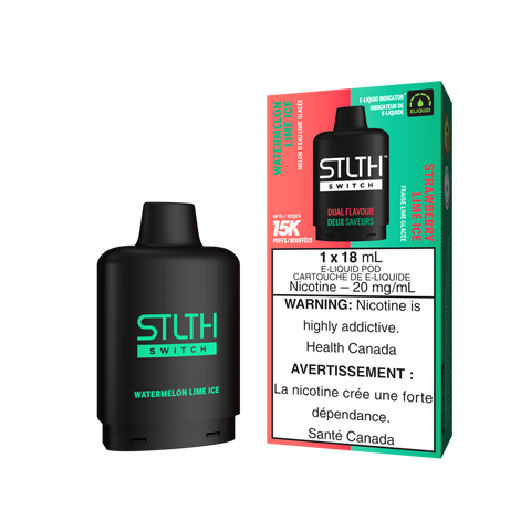 Watermelon Lime Ice + Strawberry Lime Ice STLTHSWITCH Loop15K 20mg18ml