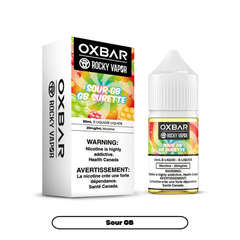 [O] Sour GB Oxbar E-liquid 20mg/30ml