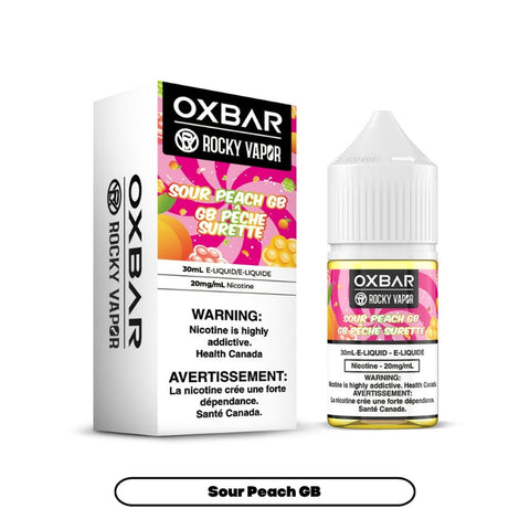 [O] Sour Peach GB Oxbar E-liquid 20mg/30ml