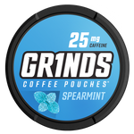 Spearmint  Coffee pouches 25mg GRINDS