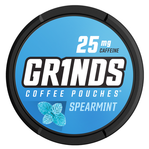 Spearmint  Coffee pouches 25mg GRINDS