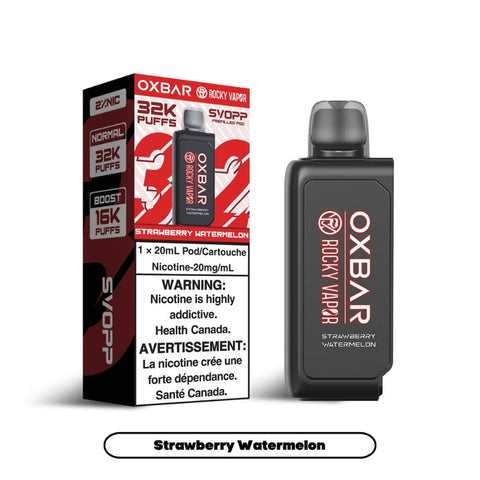 [O] Strawberry Watermelon OXBAR 32K [Prefilled Pods](without battery)