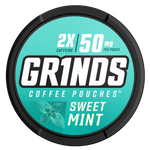 Sweet Mint Coffee pouches 50mg GRINDS