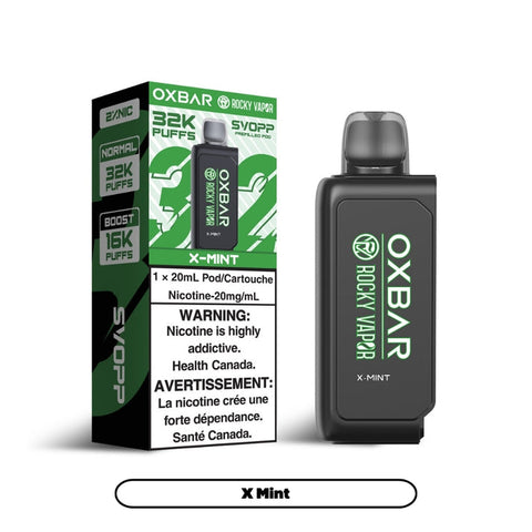 [O] X-Mint OXBAR32K [Prefilled Pods](without battery)