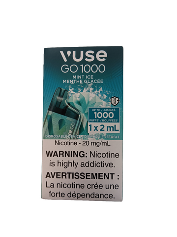 [s] Mint Ice VuseGO 1000 puff 20mg 1x2ml Sale10