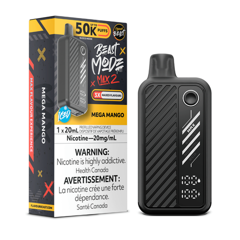 [O] Mega Mango flavour beast max2 50k 20mg 20ml sale 7