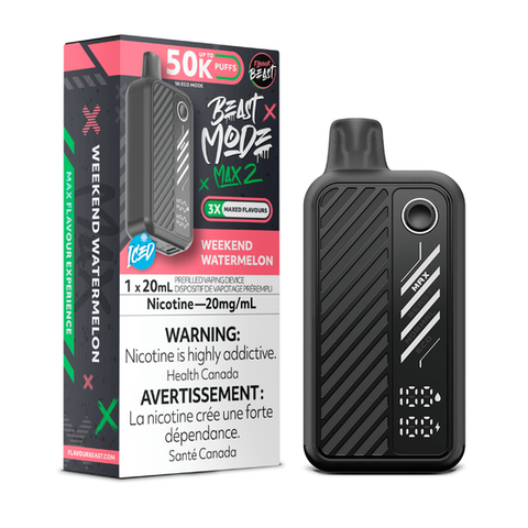 Weekend watermelon flavour beast max2 50k 20mg/ml