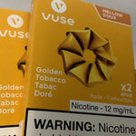 Golden Tobacco ccc Vuse 12mg 2/PK ePod