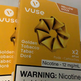 Golden Tobacco ccc Vuse 12mg 2/PK ePod