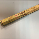 Cedar incense sticks by HEM