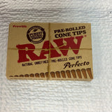 Pre-rolling cone tips-Raw