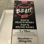 Packin' Peach Berry 1x10ml 4000 puffs FlavourBeast 20mg/mL sale