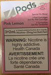 pink lemon sale Zpod 3/pk blend 20mg
