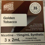 Golden Tobacco 15mg synthetic 35 Boosted 3/pk sale