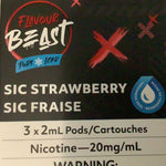 [s] SIC Strawberry FlavourBeast 3/pk 20mg Sale5