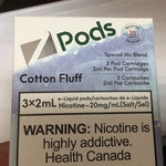 [s]  Cotton Fluff (CC) Zpod 3/pk blend 20mg