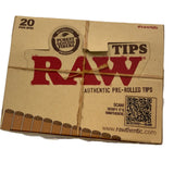 200 | 20 RAW Authentic Pre-Rolled Tips