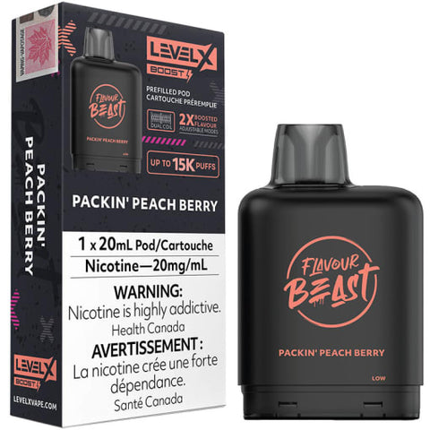 Packin Peach Berry  LevelX Boost 15K  (Without Battery)